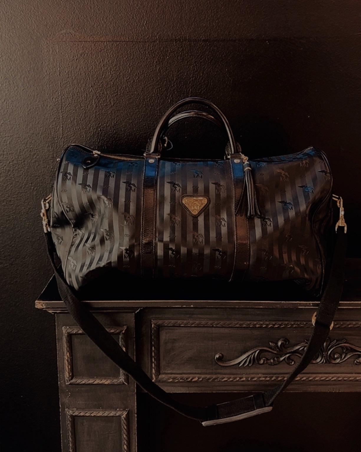 Mollerus Weekender Schwarz / Gold