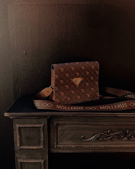 Maison Mollerus Vinerus Crossbody Tasche braun