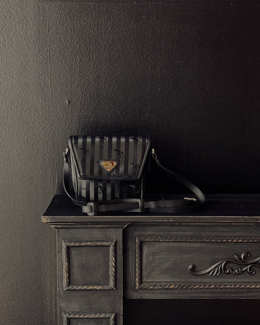 Kleine Maison Mollerus Tasche schwarz / gold